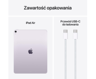 APPLE iPad Air M3 13'' Wi-Fi + Cellular 128GB - Purple - 1321926 - zdjęcie 10